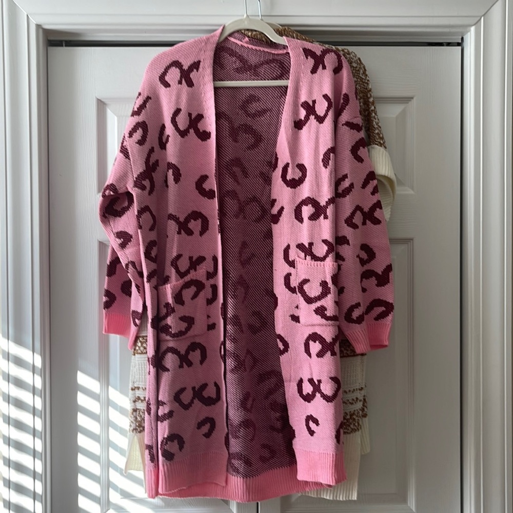 Pink & Magenta Cardigan